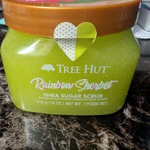 Tree Hut Rainbow Sherbet Shea Sugar Scrub - Green
